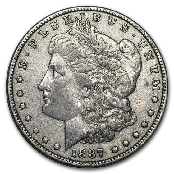 1887 Morgan Dollar XF 1887 Morgan Dollar XF